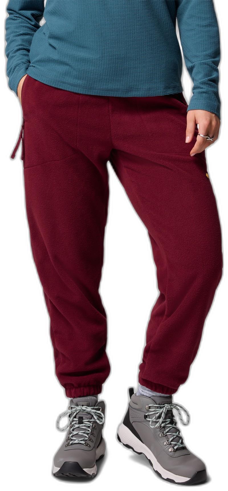Sequoia Grove Fleece Pants, Short - Womens - rich wine 1