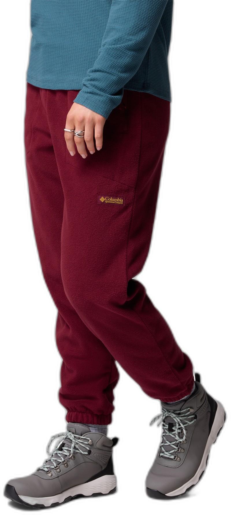 Sequoia Grove Fleece Pants, Short - Womens - rich wine 1