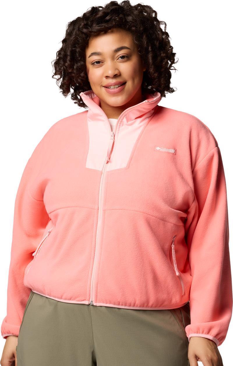 Sequoia Grove Full-Zip Fleece, Extended - Womens - alpenglow / pink sand 1