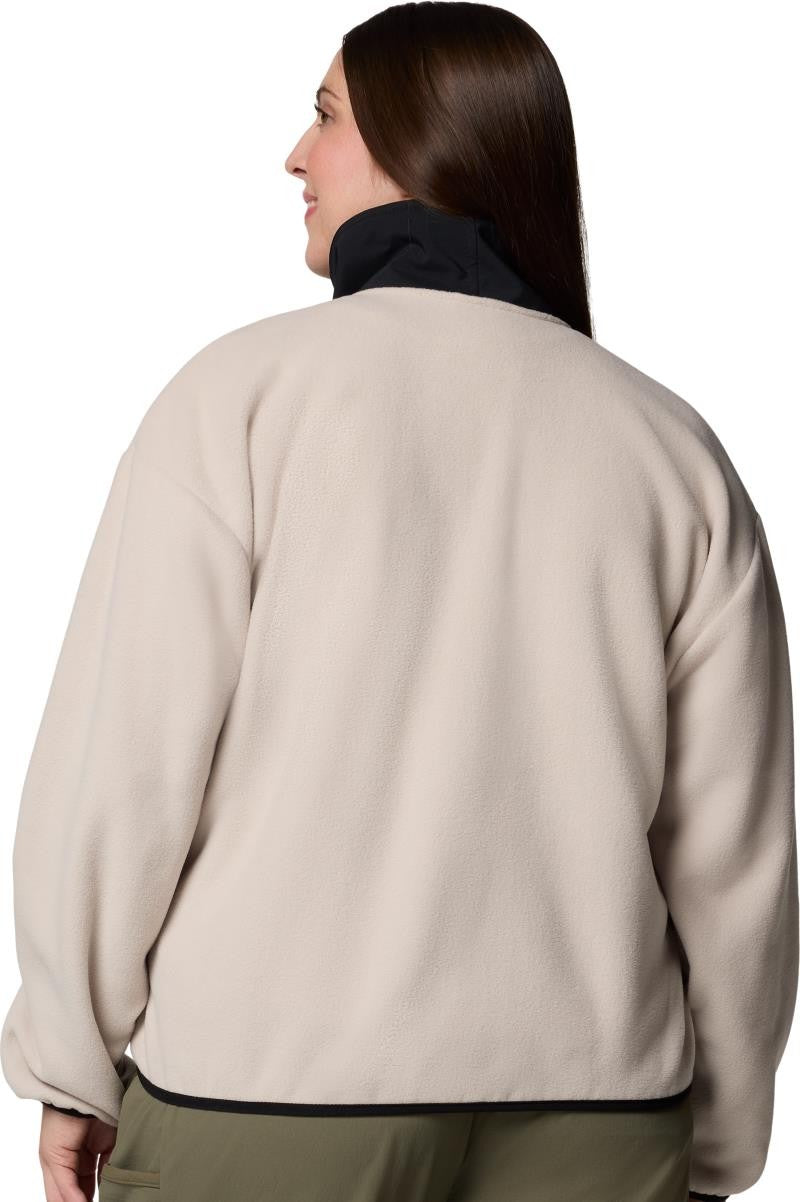 Sequoia Grove Full-Zip Fleece, Extended - Womens - dark stone / black 1