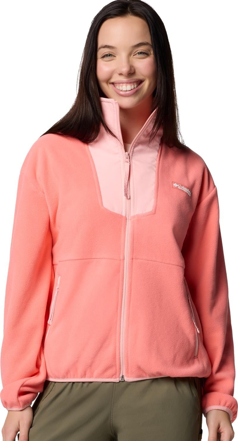 Sequoia Grove Full-Zip Fleece - Womens - alpenglow / pink sand 1