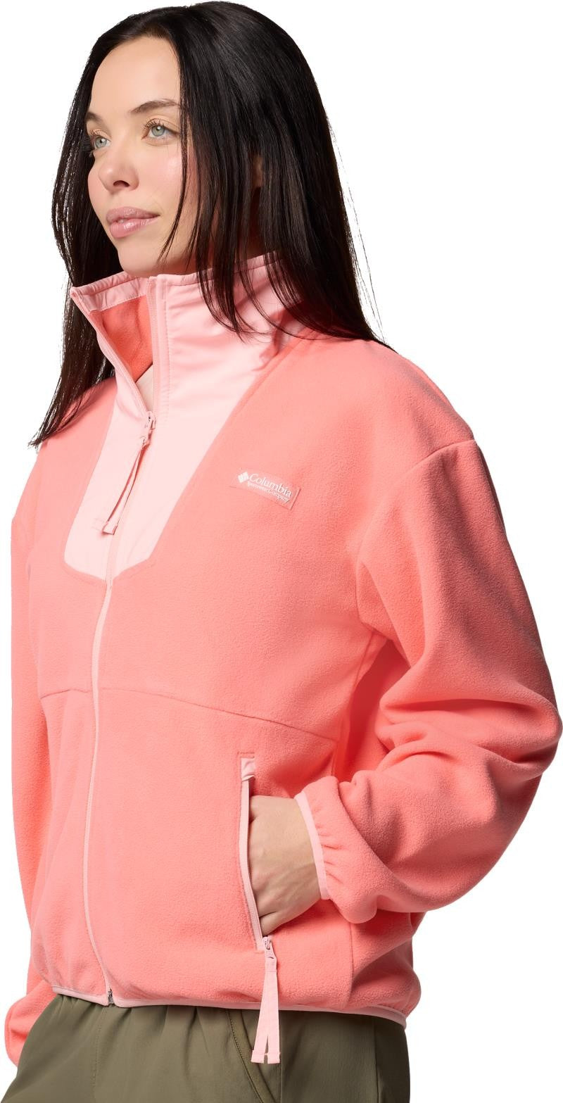 Sequoia Grove Full-Zip Fleece - Womens - alpenglow / pink sand 1