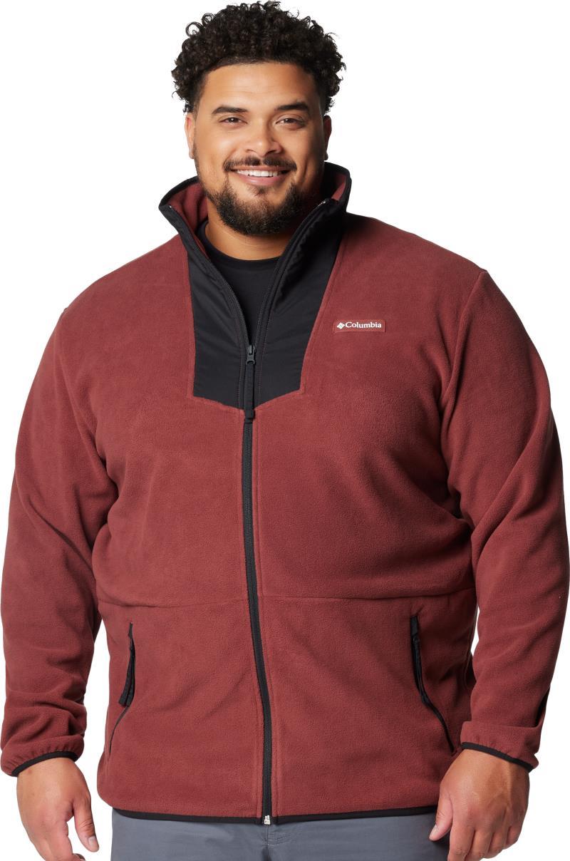 Sequoia Grove Full Zip Fleece, Extended - Mens - Spice / Black 1