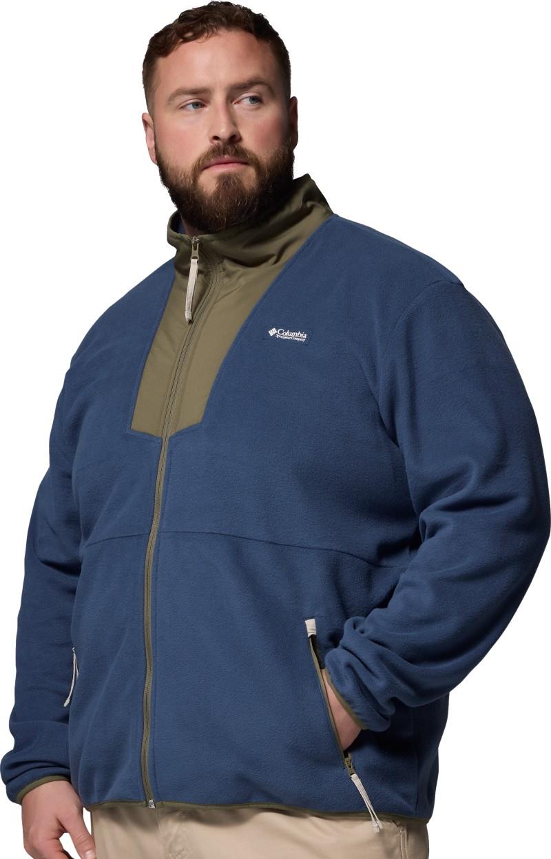 Sequoia Grove Full Zip Fleece, Extended - Mens - dark mountain / stone green 1