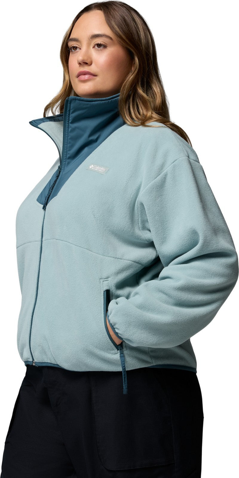 Sequoia Grove Full Zip Fleece, Extended - Womens - crushed blue / everblue 1