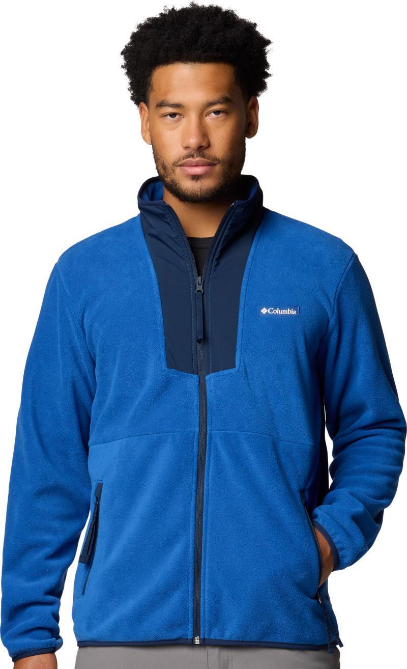 Sequoia Grove Full Zip Fleece - Mens - Mountain Blue / Collegiate Navy 1