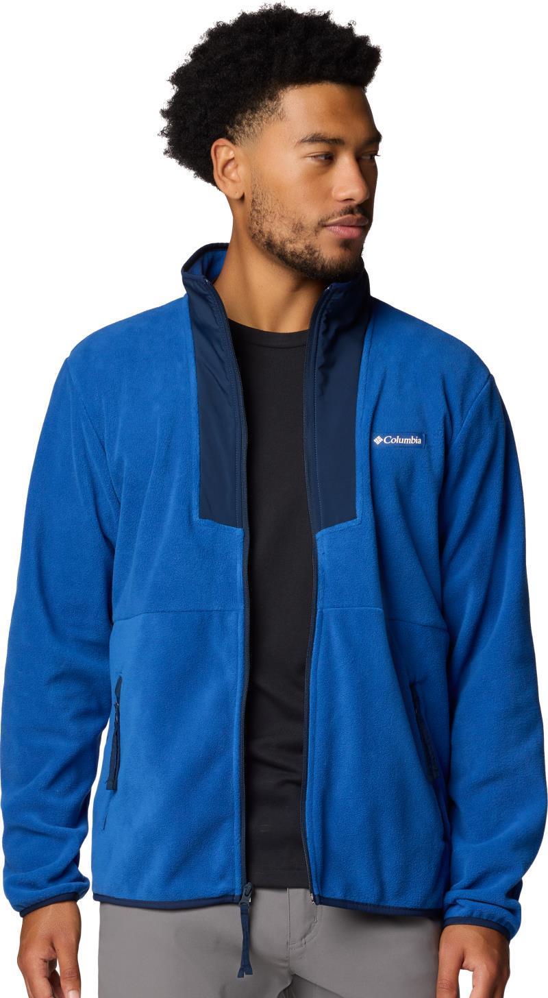 Sequoia Grove Full Zip Fleece - Mens - Mountain Blue / Collegiate Navy 3