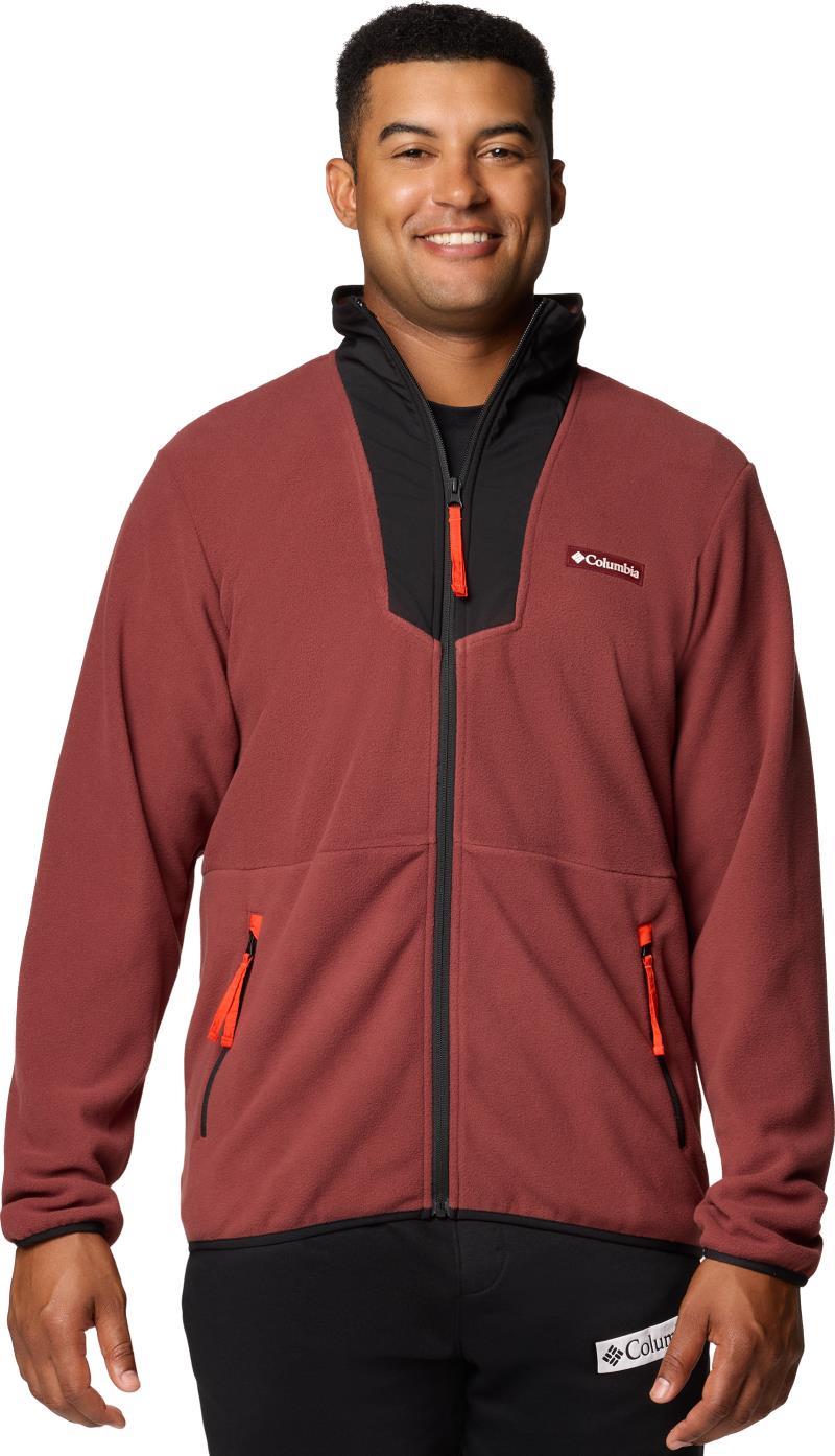 Sequoia Grove Full Zip Fleece - Mens - Spice / Black 1