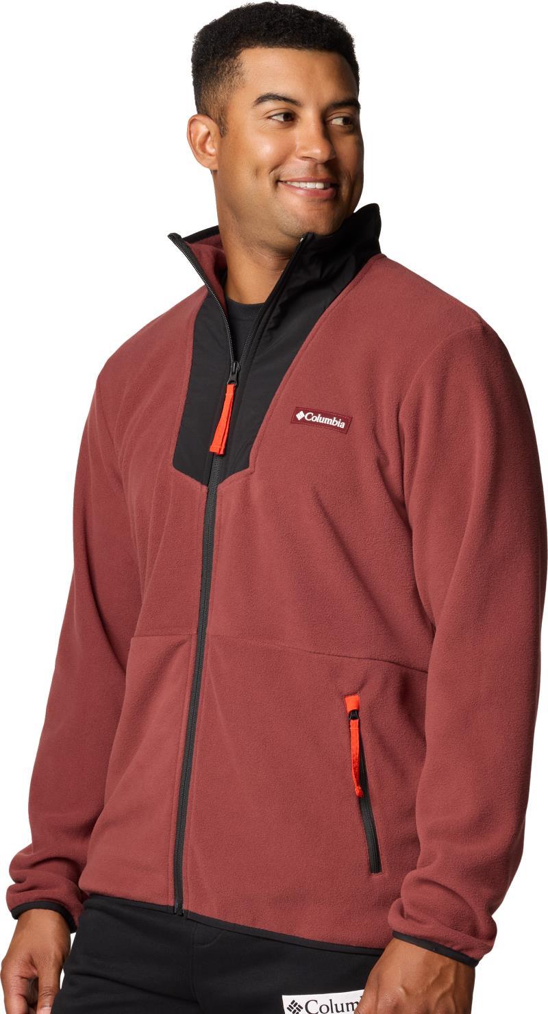 Sequoia Grove Full Zip Fleece - Mens - Spice / Black 2