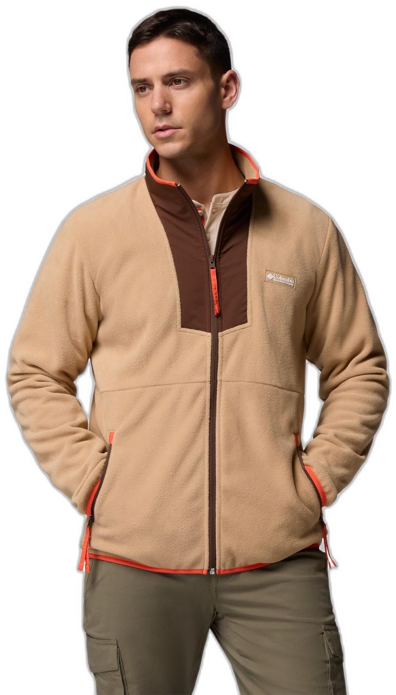 Sequoia Grove Full Zip Fleece - Mens - canoe / tobacco 1