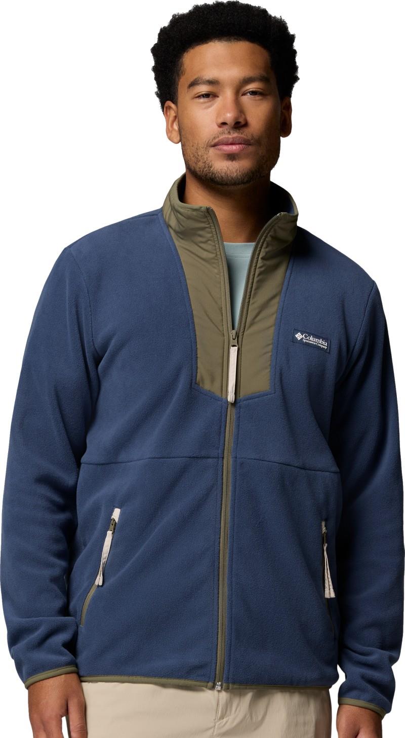 Sequoia Grove Full Zip Fleece - Mens - dark mountain / stone green 1