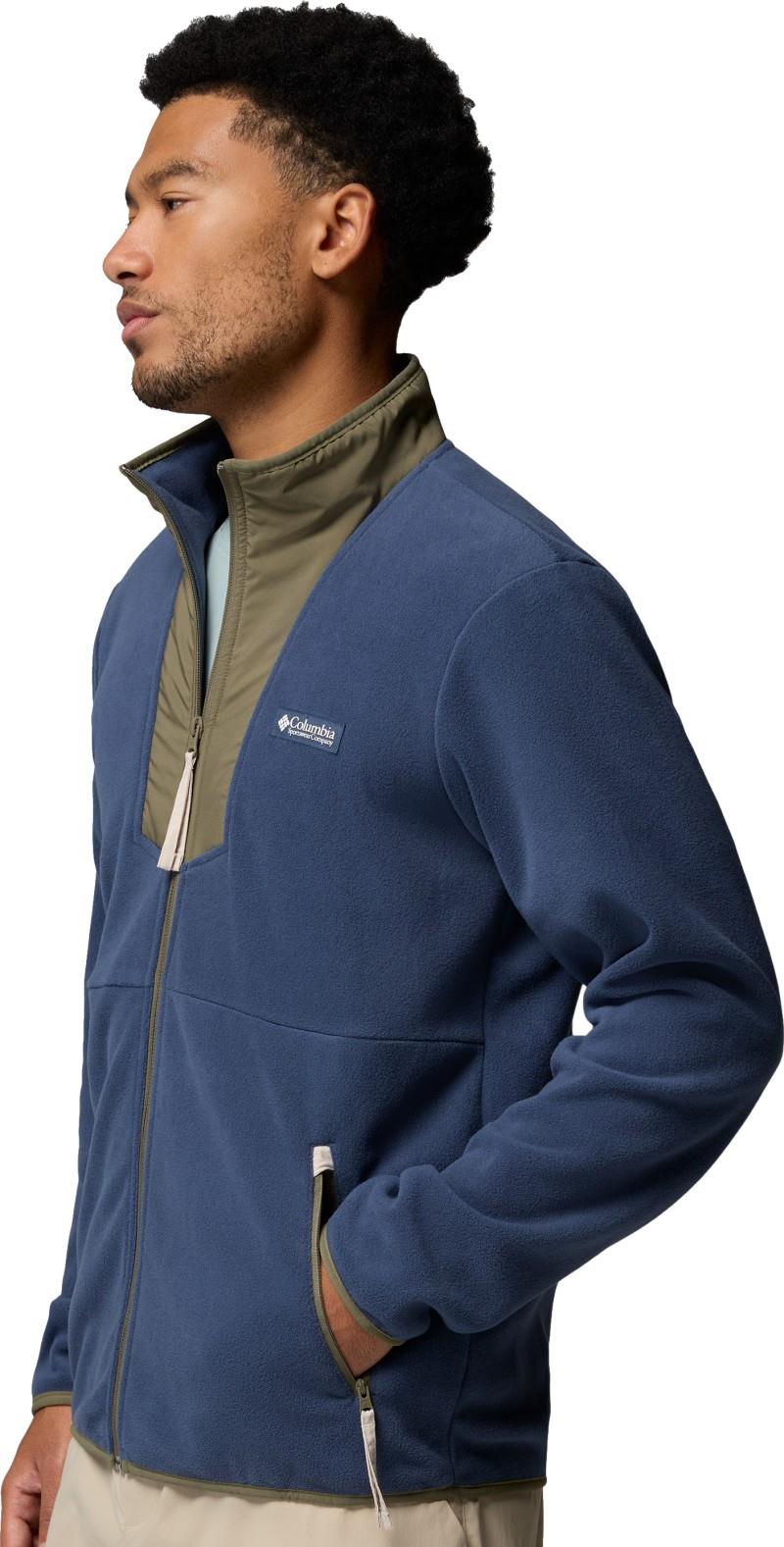 Sequoia Grove Full Zip Fleece - Mens - dark mountain / stone green 1