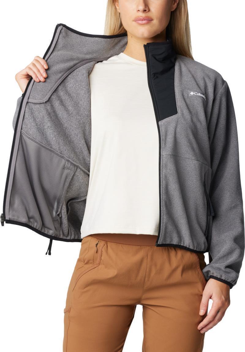 Sequoia Grove Full Zip Fleece - Womens - City Grey Heather / Black 3