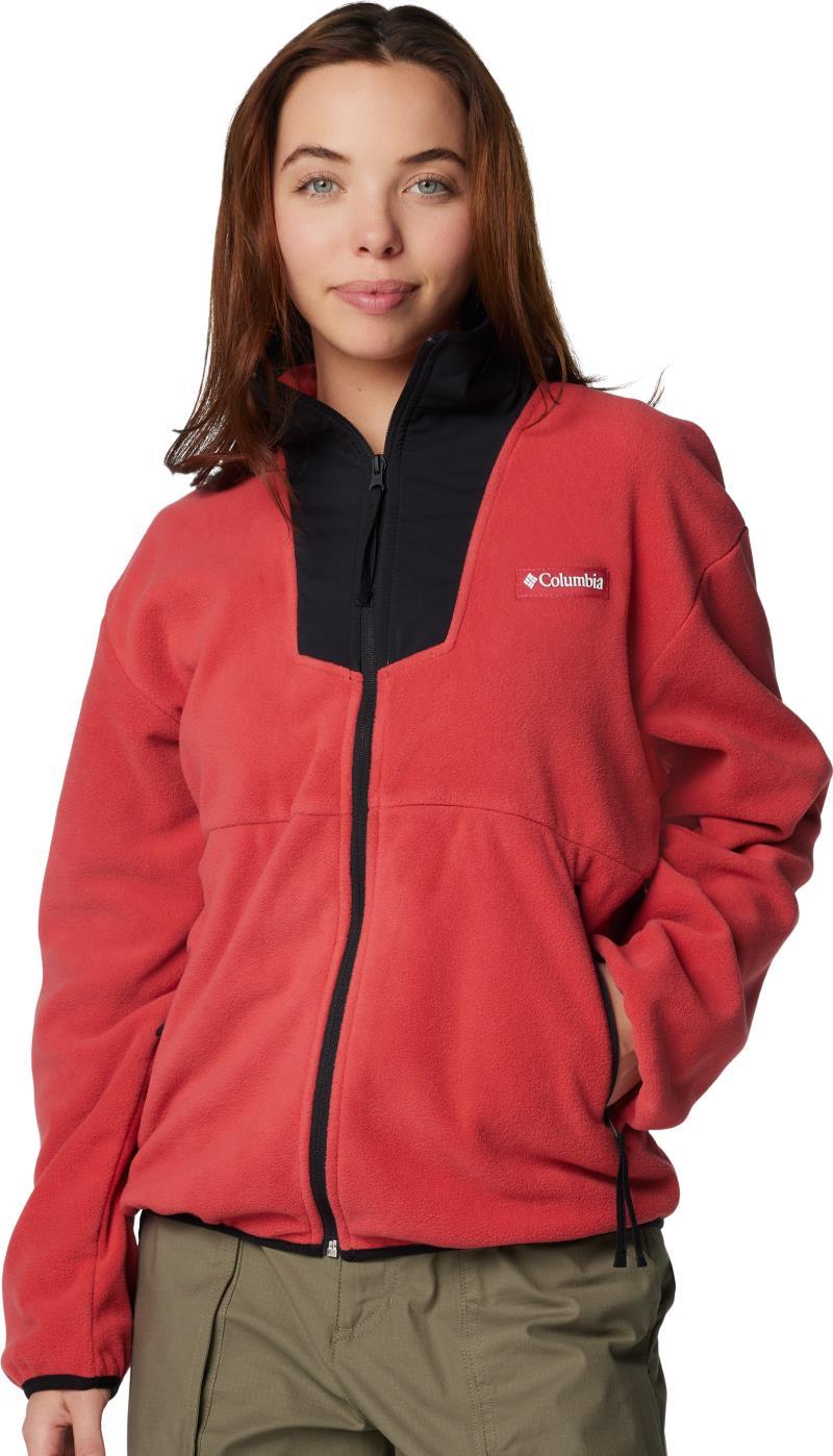 Sequoia Grove Full Zip Fleece - Womens - Daredevil / Black 1
