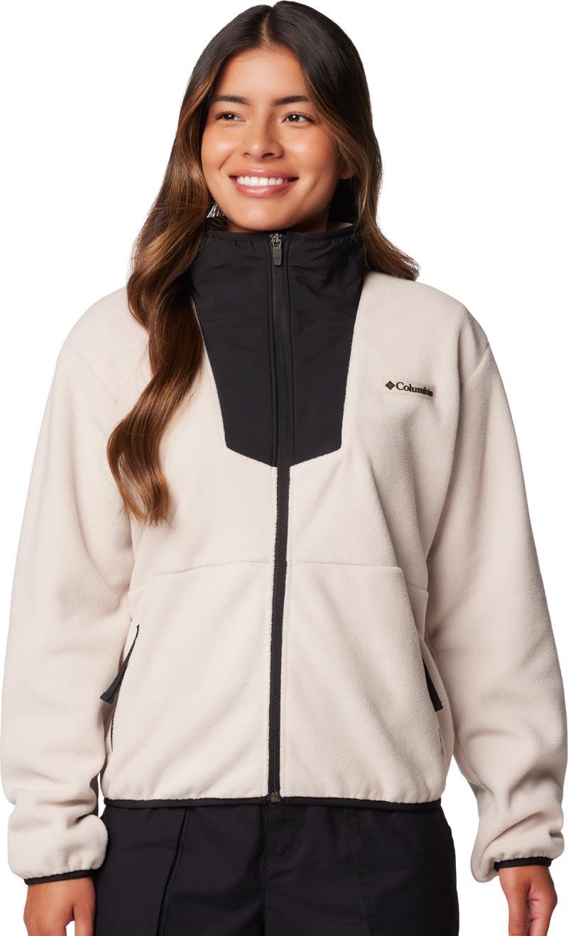 Sequoia Grove Full Zip Fleece - Womens - Dark Stone / Black 1