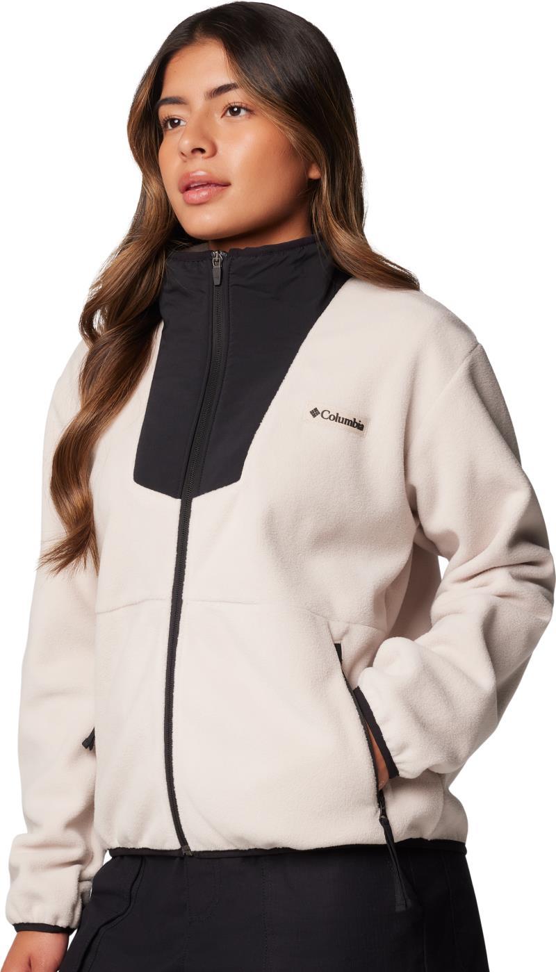 Sequoia Grove Full Zip Fleece - Womens - Dark Stone / Black 2