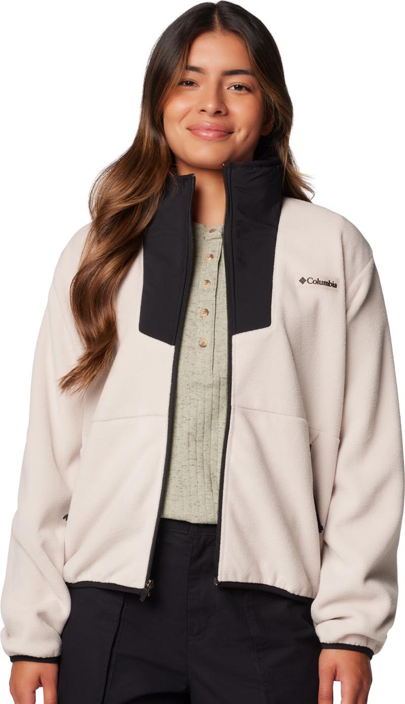 Sequoia Grove Full Zip Fleece - Womens - Dark Stone / Black 3