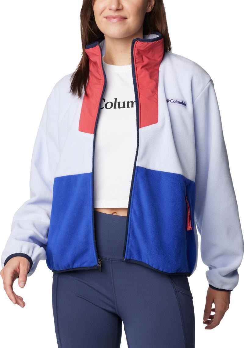 Sequoia Grove Full Zip Fleece - Womens - Snowdrift / Clematis Blue 4