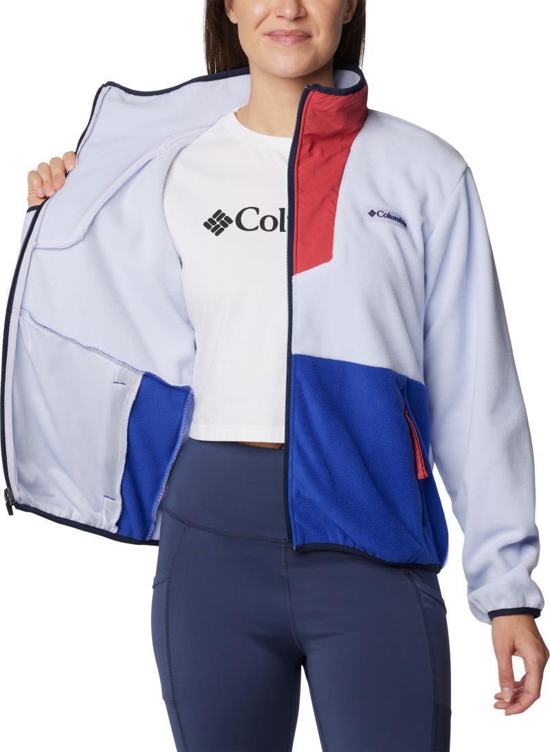 Sequoia Grove Full Zip Fleece - Womens - Snowdrift / Clematis Blue 3