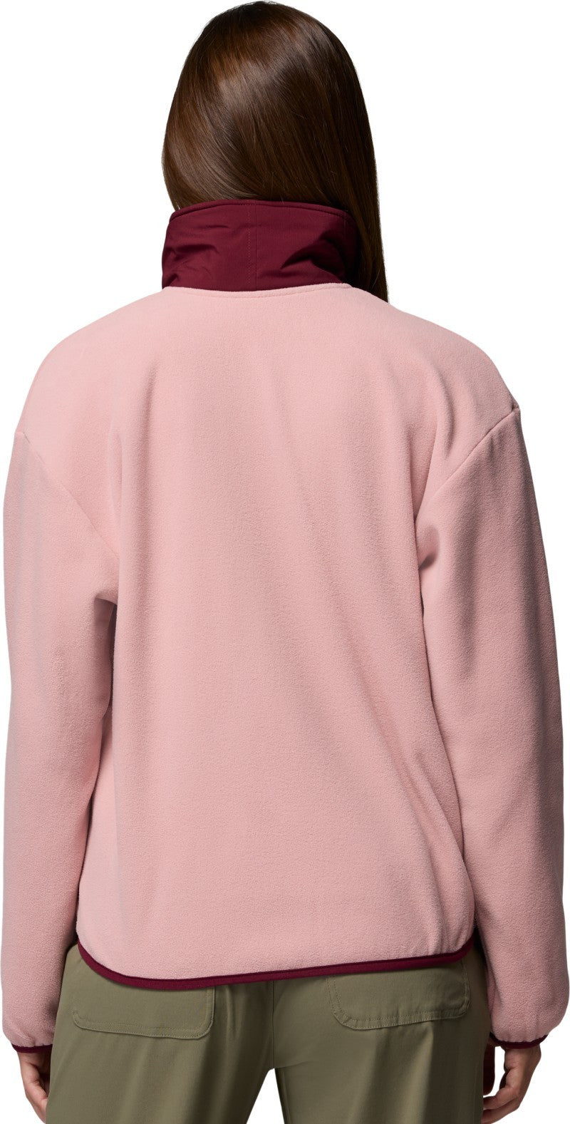 Sequoia Grove Full Zip Fleece - Womens - eraser pink / rich wine 1