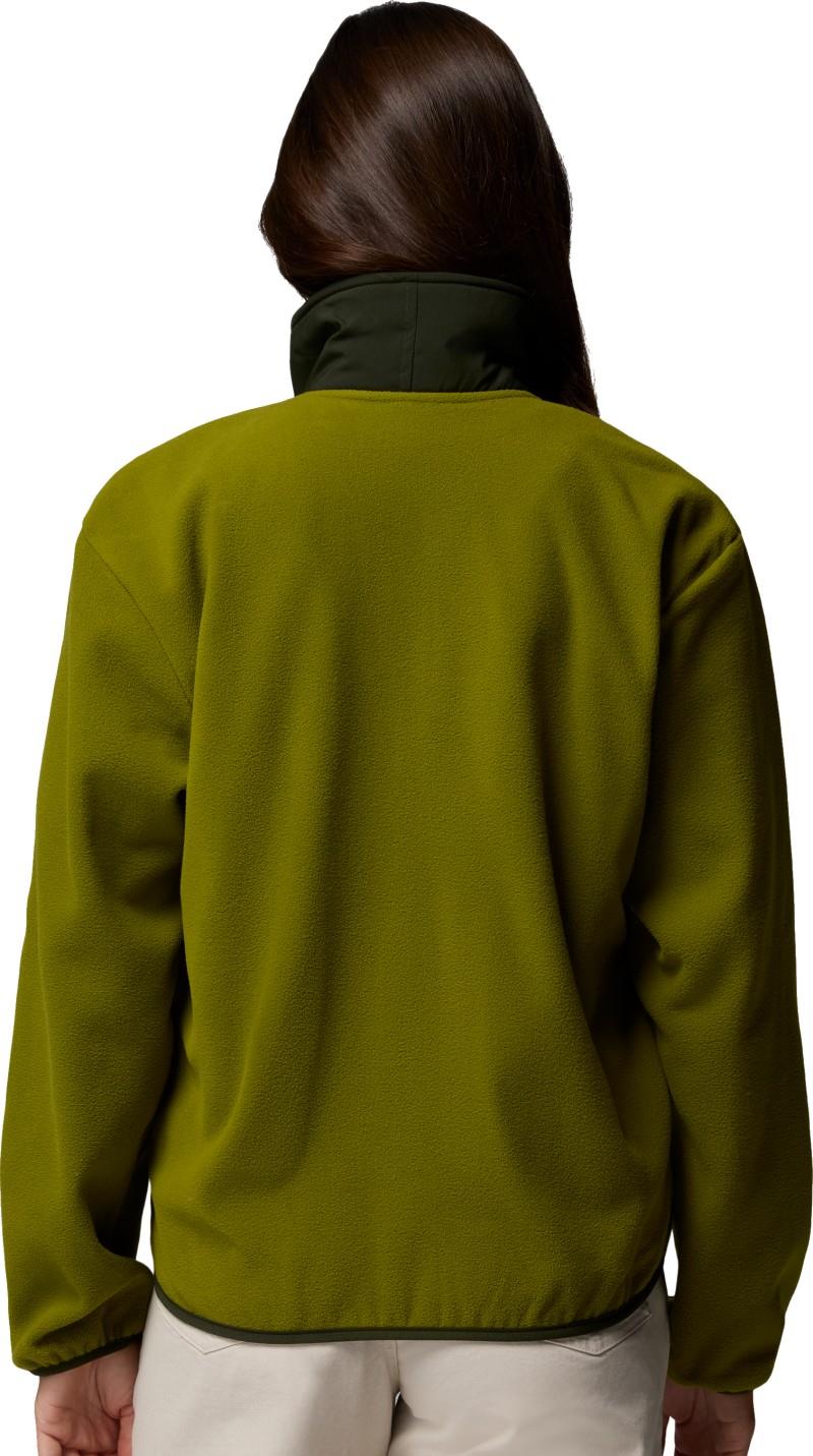 Sequoia Grove Full Zip Fleece - Womens - mossy green / greenscape 1