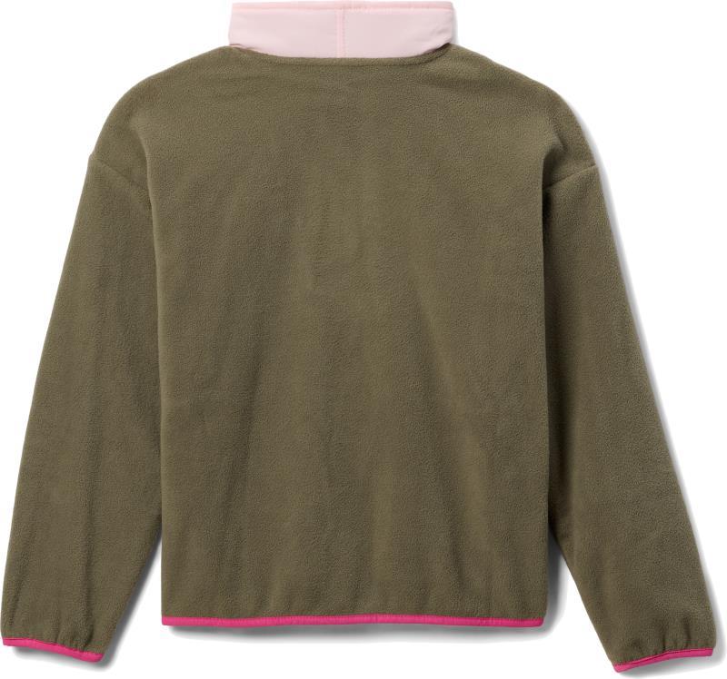 Sequoia Grove Full Zip Fleece - Youth - Stone Green / Satin Pink 2