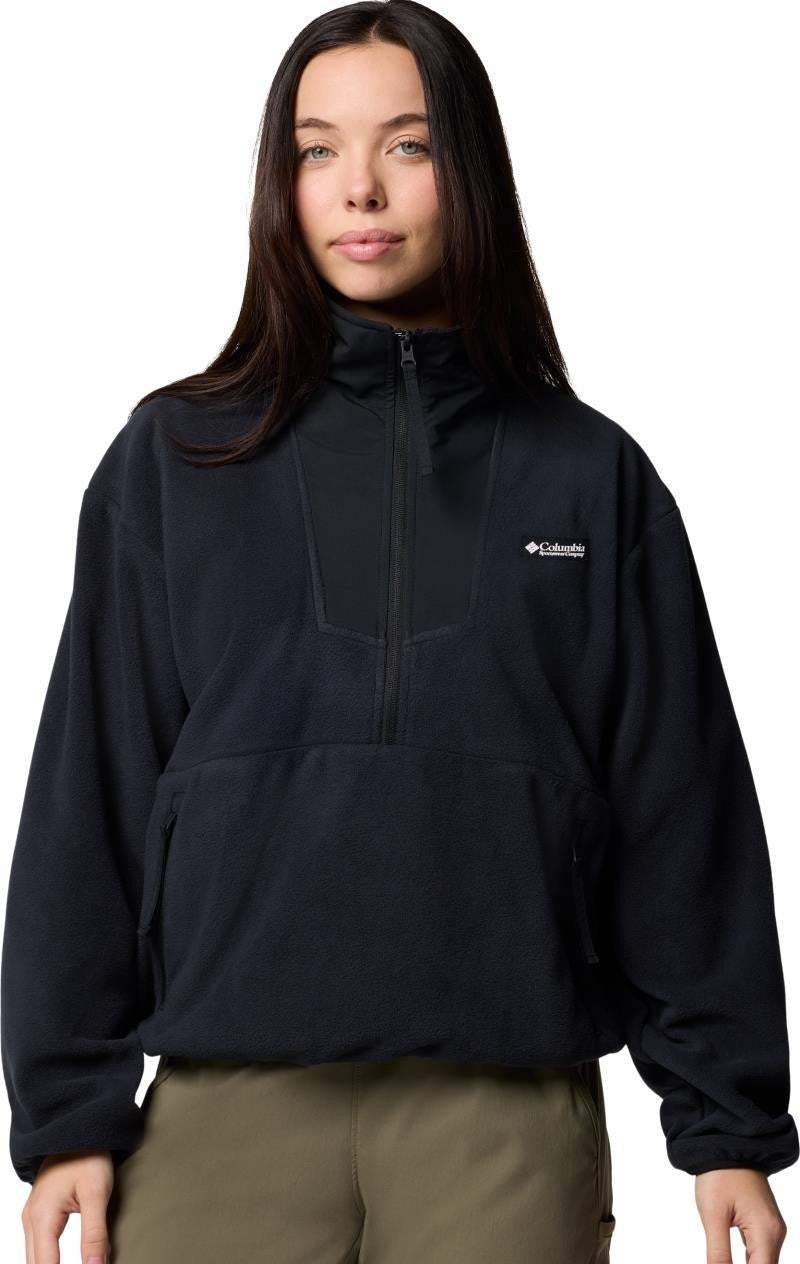 Sequoia Grove Half-Zip Fleece - Womens - black 1