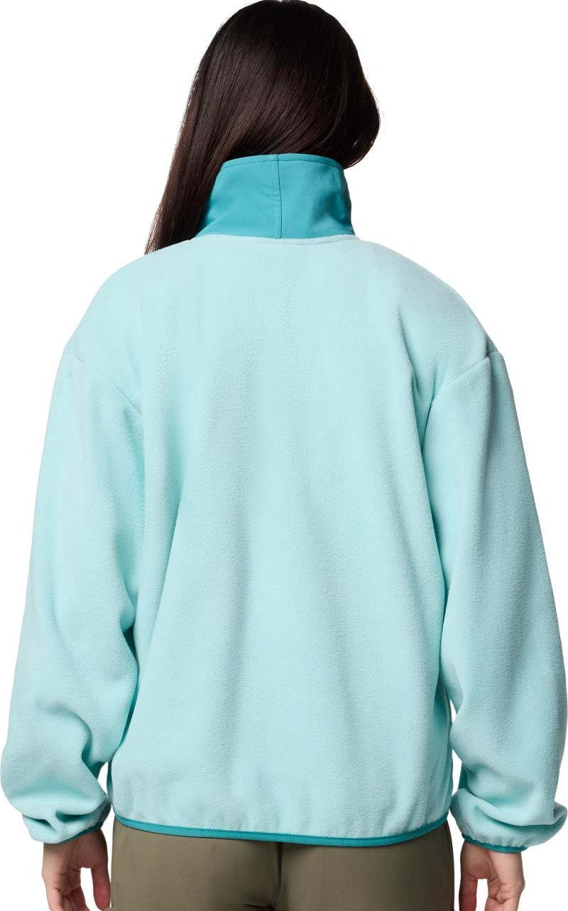 Sequoia Grove Half-Zip Fleece - Womens - spray / teal 1