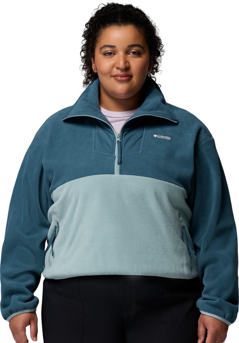 Sequoia Grove Half Zip Fleece, Extended - Womens - everblue / crushed blue 1