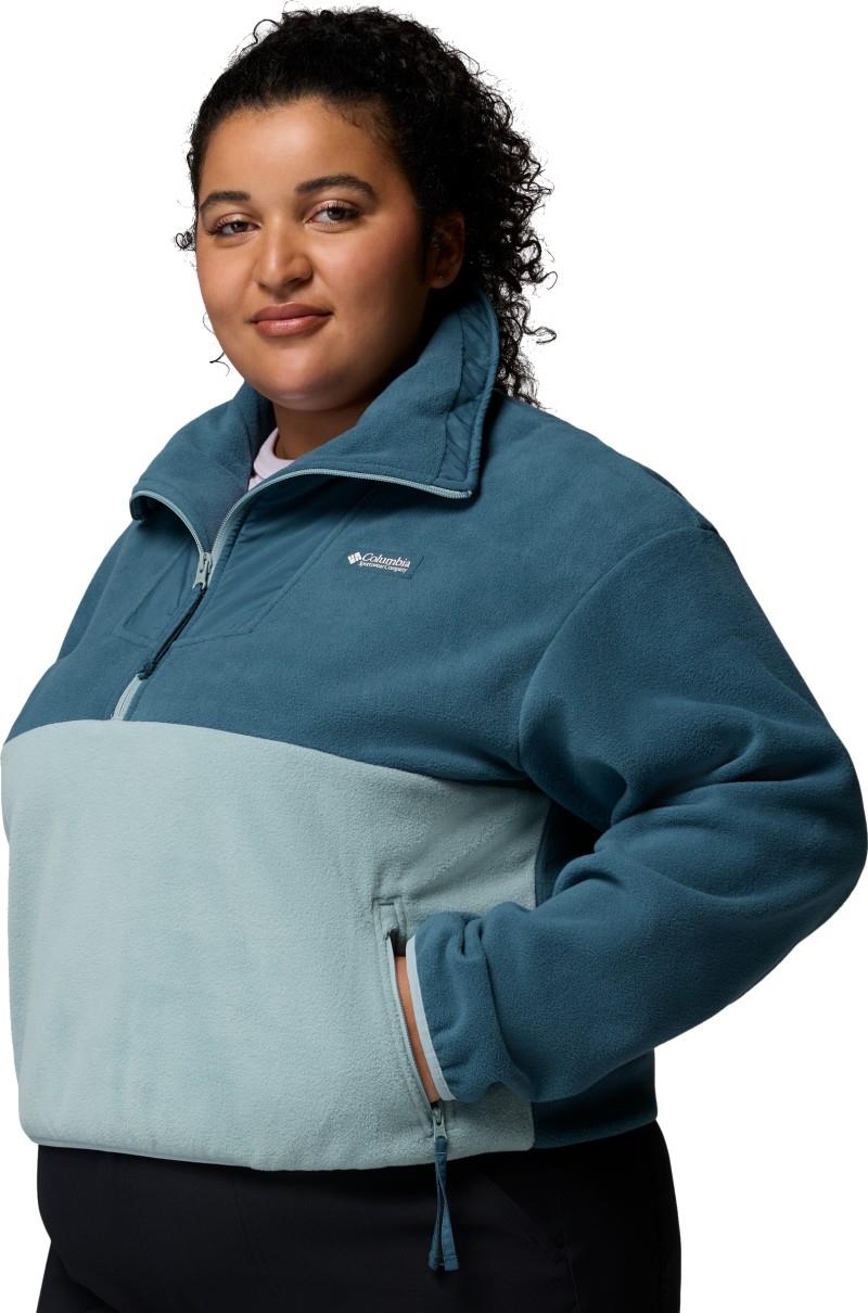 Sequoia Grove Half Zip Fleece, Extended - Womens - everblue / crushed blue 1