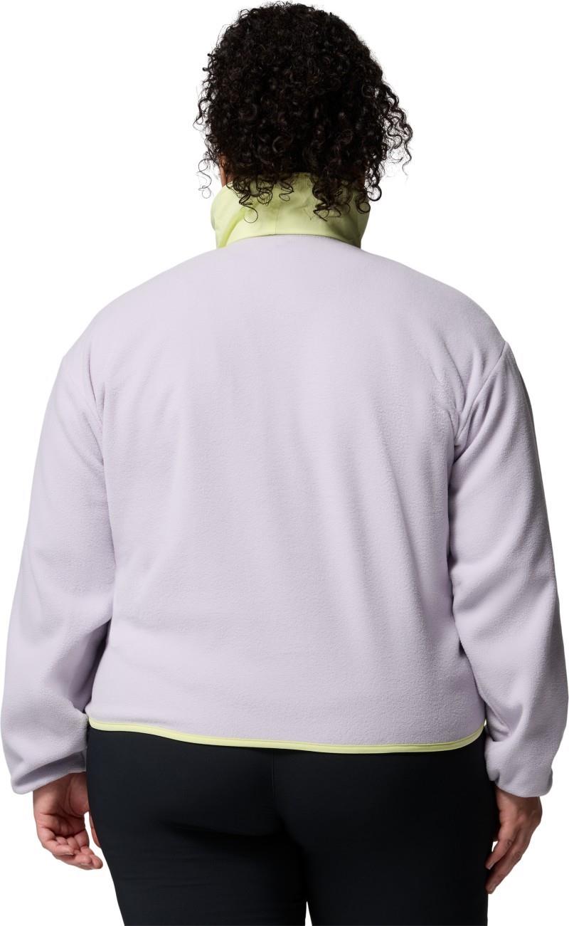 Sequoia Grove Half Zip Fleece, Extended - Womens - lavender pearl / stormwatch / citron haze 1