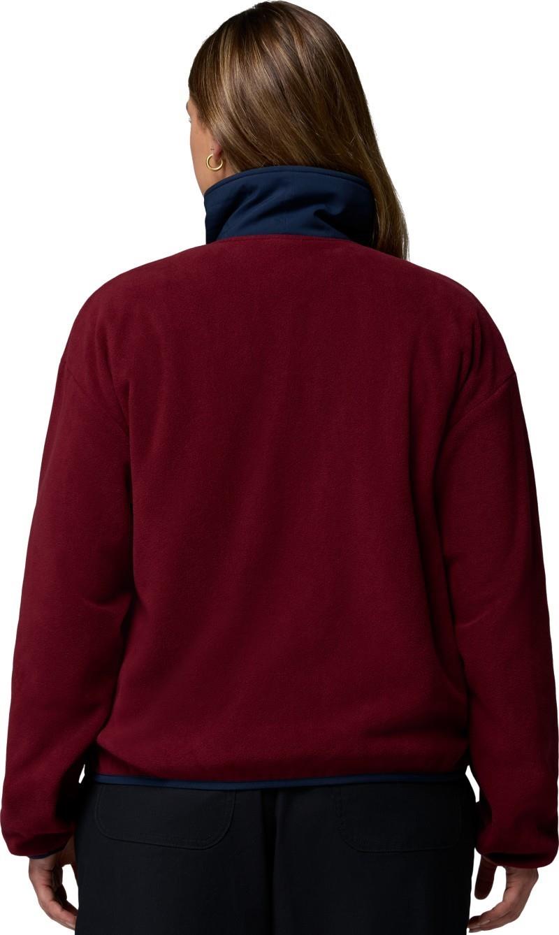 Sequoia Grove Half Zip Fleece, Extended - Womens - rich wine / collegiate navy / maple sugar 1