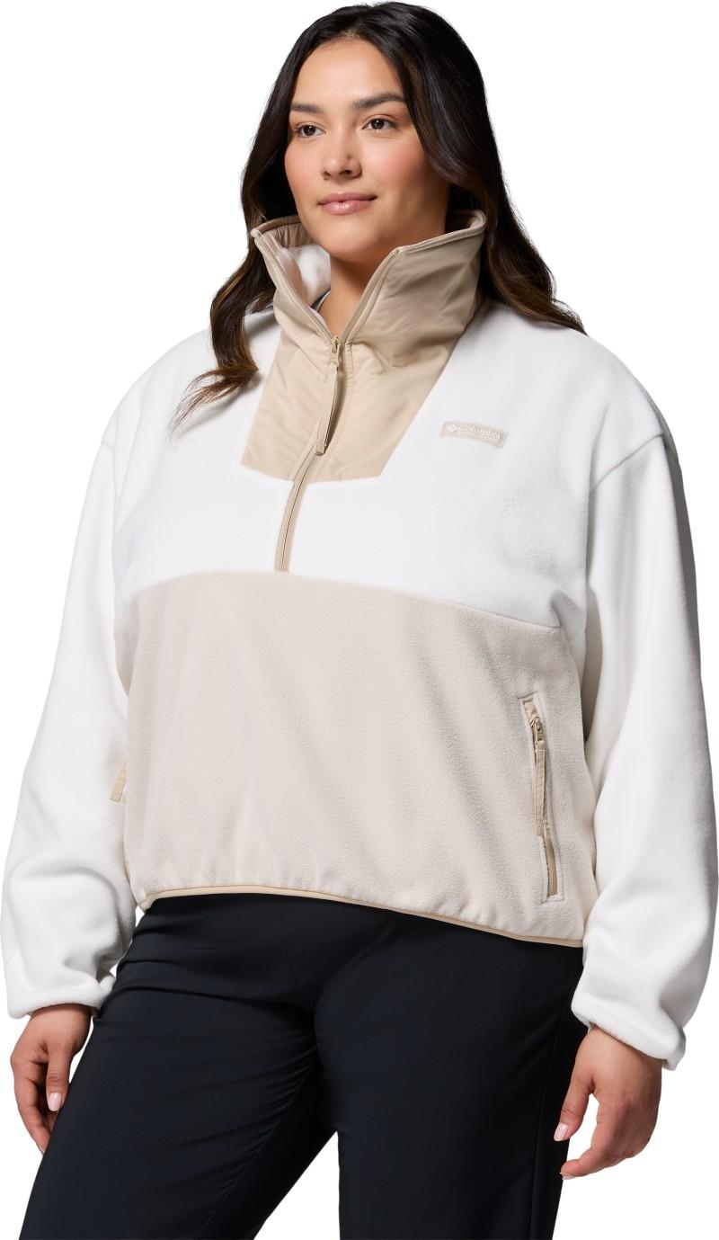 Sequoia Grove Half Zip Fleece, Extended - Womens - sea salt / dark stone / ancient fossil 1