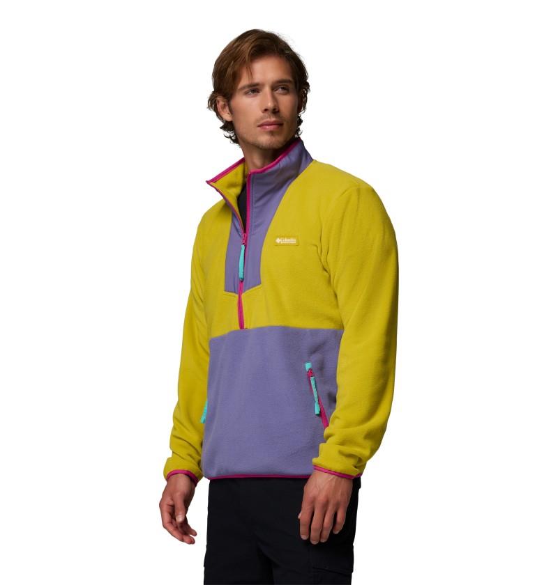 Sequoia Grove Half Zip Fleece, Tall - Mens - antique moss / stormwatch 1