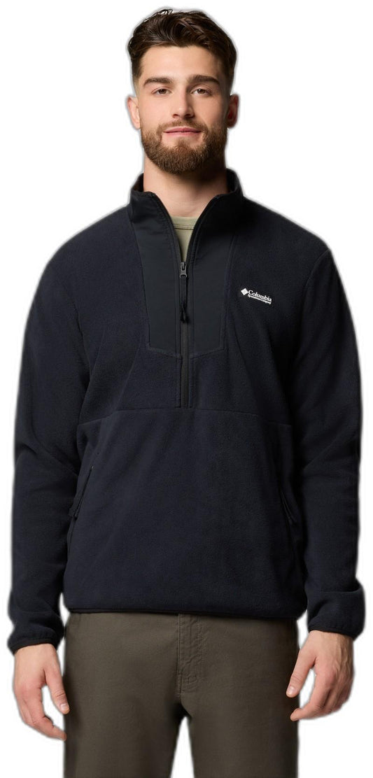 Sequoia Grove Half Zip Fleece, Tall - Mens - black 1