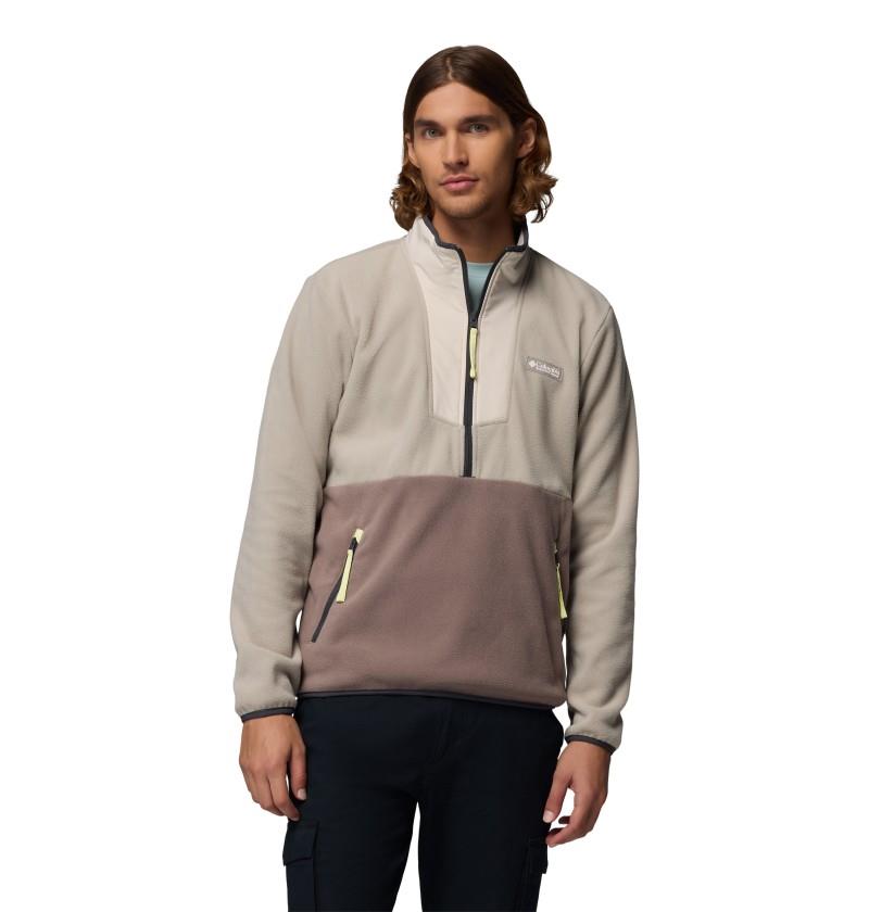 Sequoia Grove Half Zip Fleece, Tall - Mens - flint grey / iron / dark stone 1