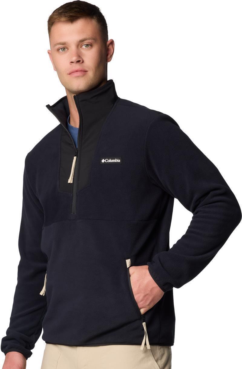 Sequoia Grove Half Zip Fleece - Mens - black 1
