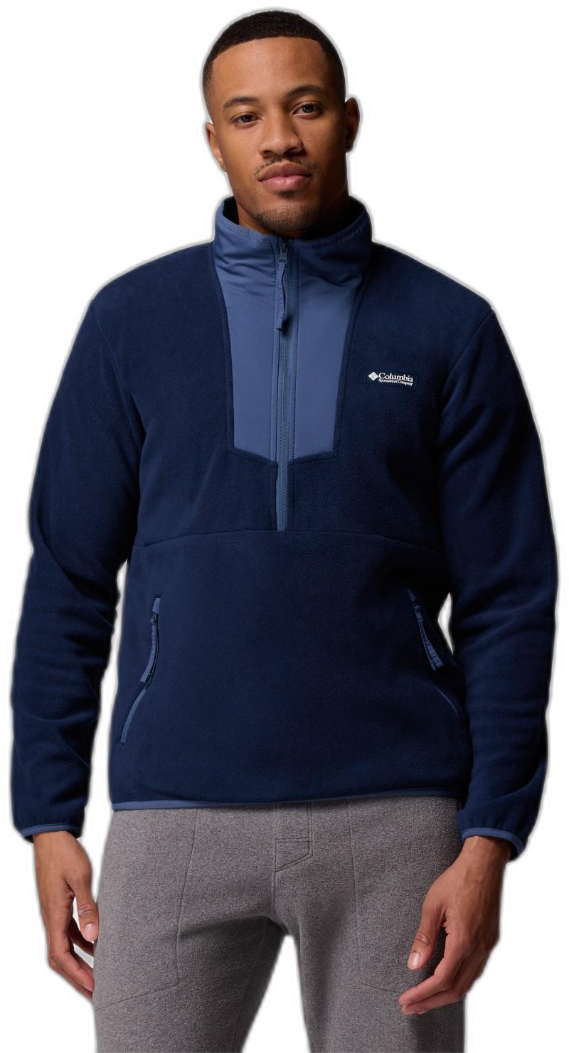 Sequoia Grove Half Zip Fleece - Mens - collegiate navy / dark mountain 1