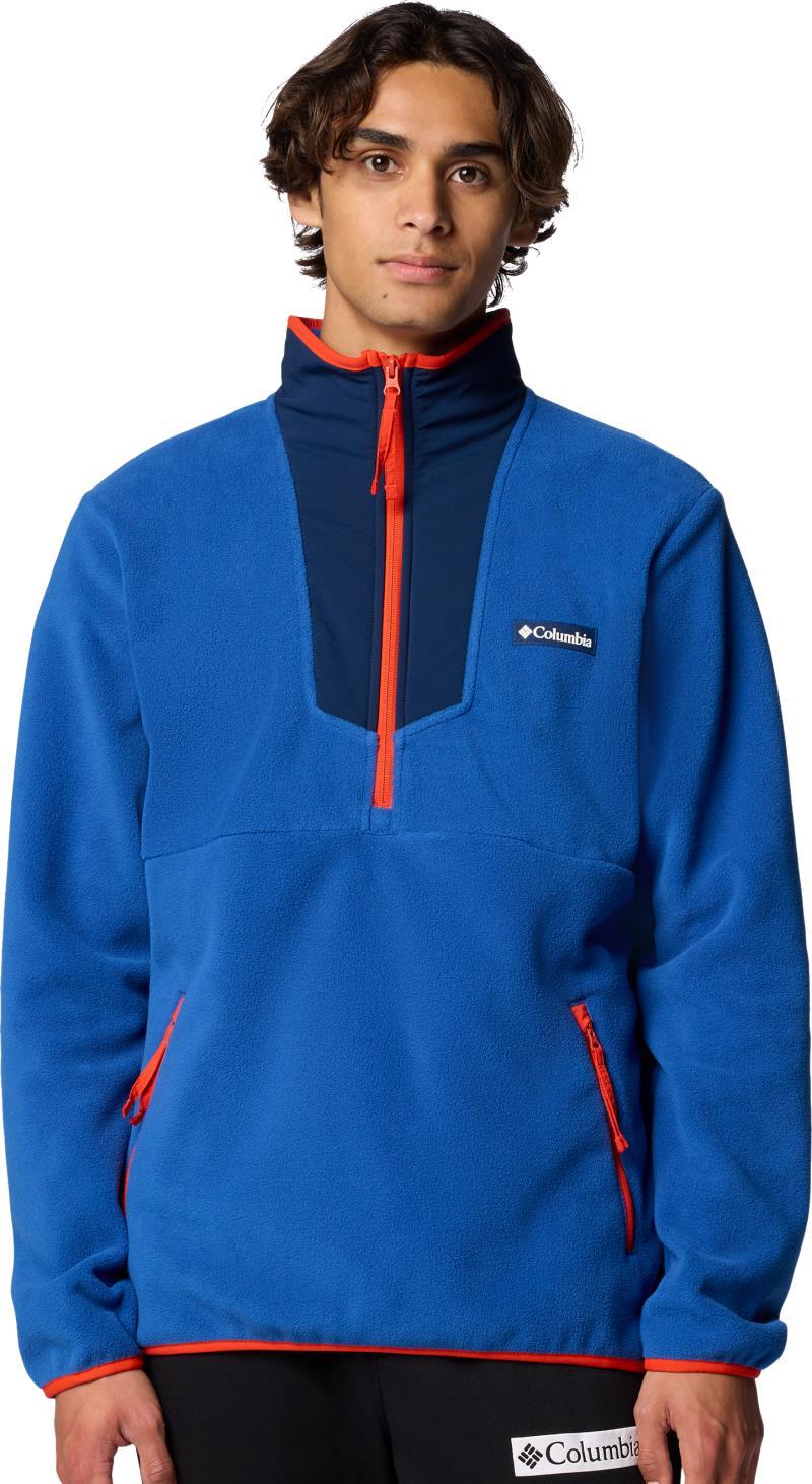 Sequoia Grove Half Zip Fleece - Mens - mountain blue / collegiate navy 1