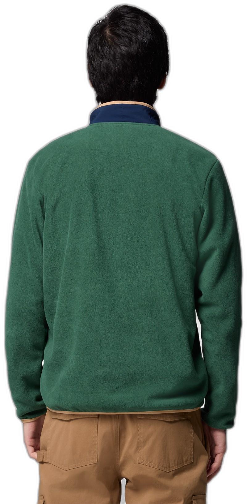 Sequoia Grove Half Zip Fleece - Mens - rain forest / collegiate navy 1