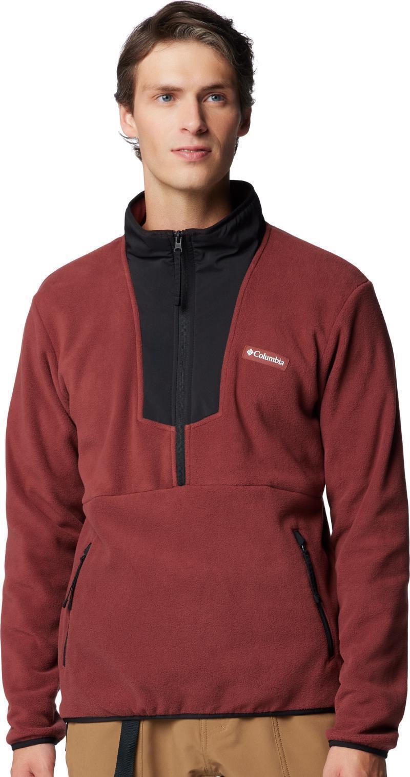 Sequoia Grove Half Zip Fleece - Mens - spice / black 1