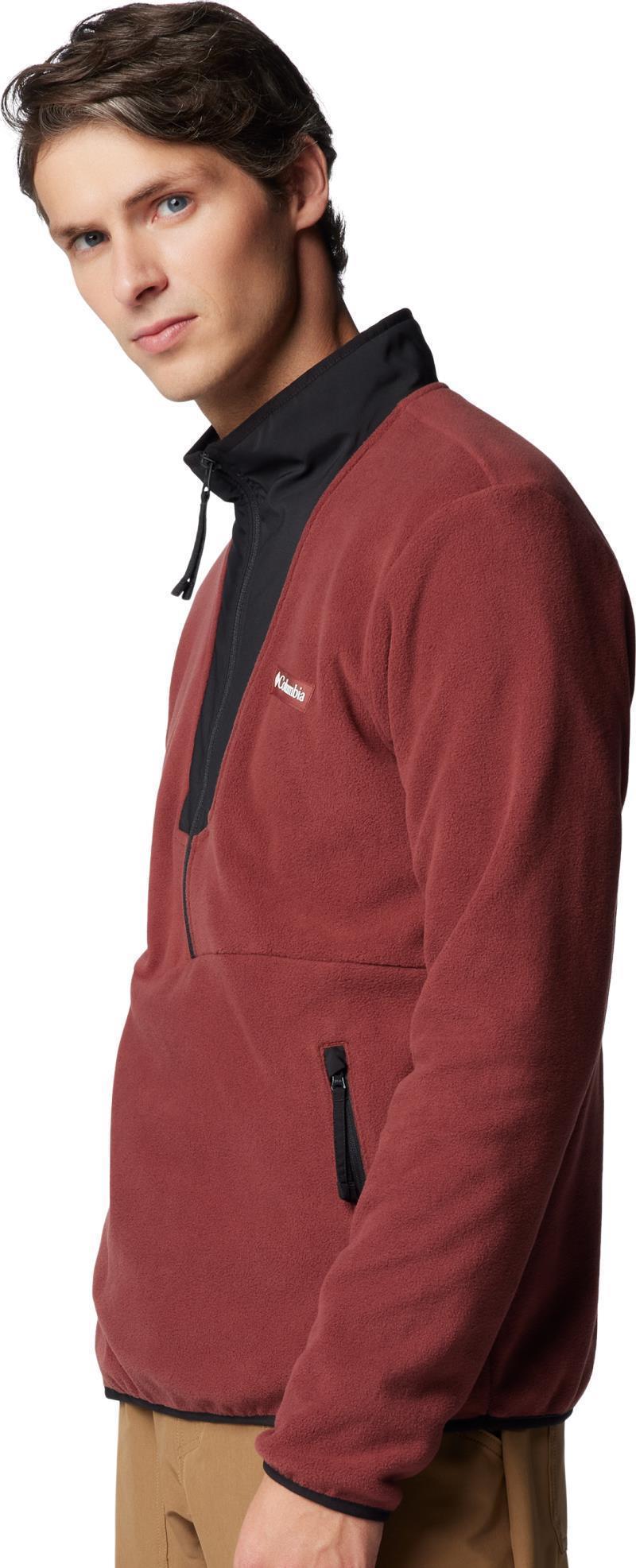 Sequoia Grove Half Zip Fleece - Mens - spice / black 1