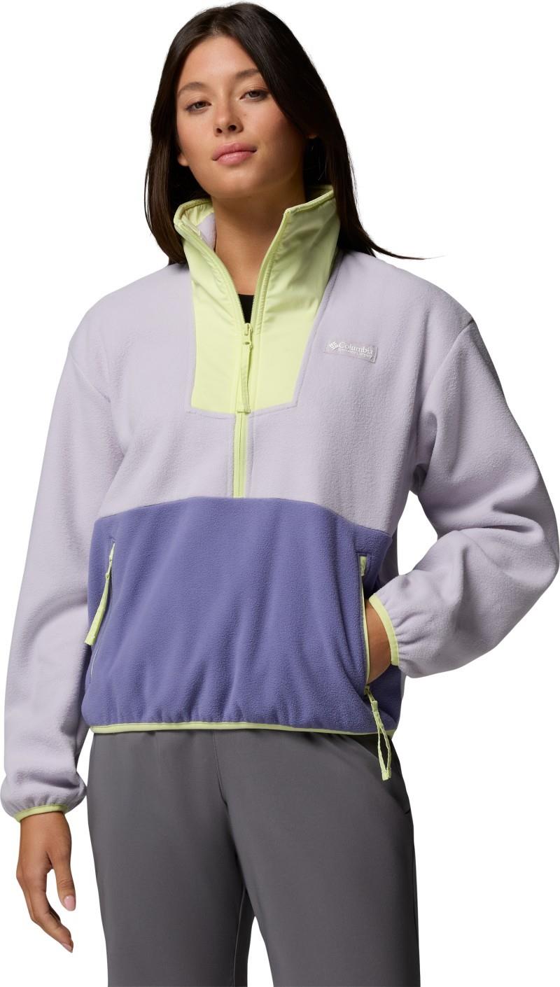 Sequoia Grove Half Zip Fleece - Womens - lavender pearl / stormwatch / citron haze 1
