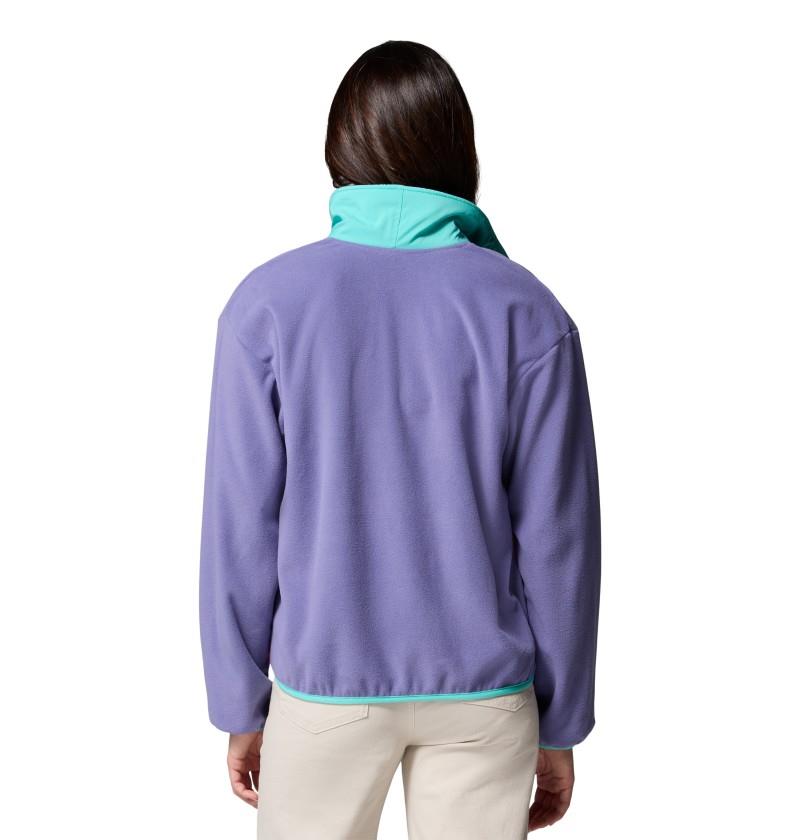 Sequoia Grove Half Zip Fleece - Womens - stormwatch / fuchsia / dolphin 1