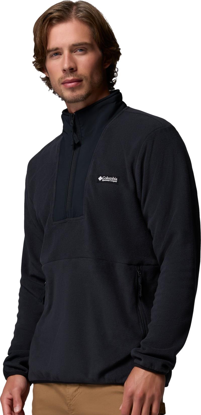 Sequoia Grove II Half-Zip Fleece - Mens - black 1