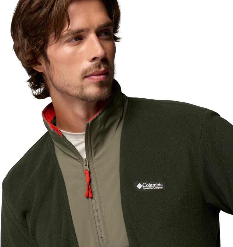 Sequoia Grove II Half-Zip Fleece - Mens - greenscape / ancient fossil / stone green 1