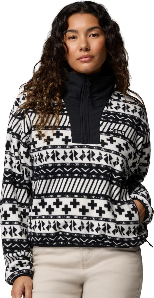 Sequoia Grove II Half-Zip, Printed - Womens - black wizard island tonal 1