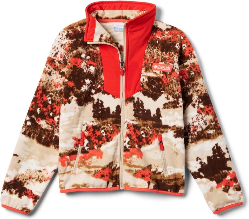 Sequoia Grove Printed Full Zip Fleece - Youth - zing fieldaze / super sonic 1