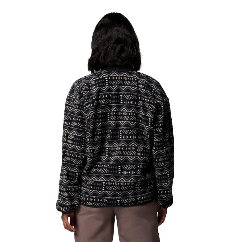 Sequoia Grove Printed Half Zip - Womens - black / horizons 1