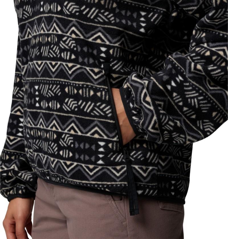 Sequoia Grove Printed Half Zip - Womens - black / horizons 1